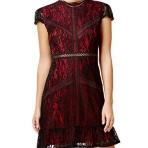 Disney Princess Snow White black and red lace dress NWT